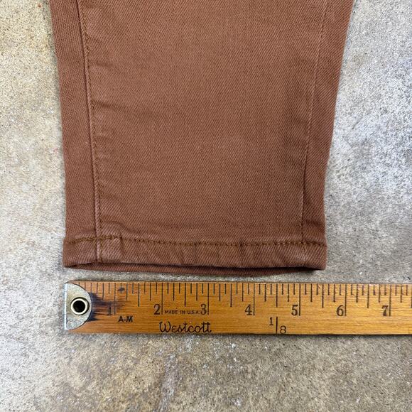 Judy Blue Slim Fit Jeans Women’s Size 9/29 Brown Stretch High Rise Ankle - Picture 14 of 14